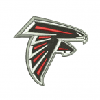 Atlanta Falcons Embroidery Design Instant Download