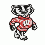 Wisconsin Badgers embroidery design INSTANT download