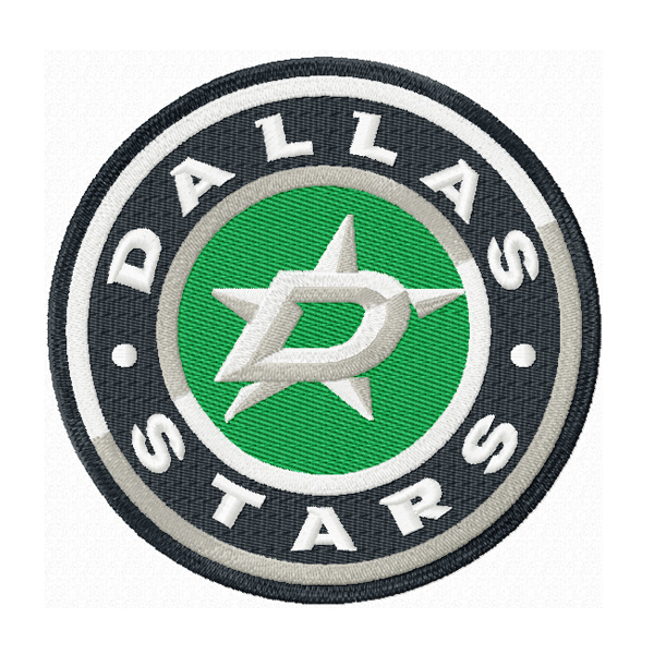 Dallas Stars embroidery design INSTANT download, Dallas Stars logo embroidery design INSTANT download, Dallas Stars logo embroidery design
