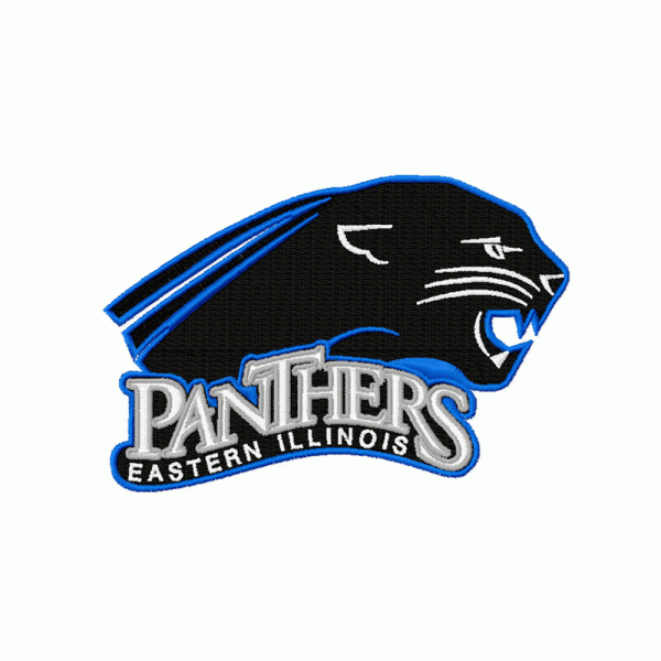 Eastern Illinois Panthers embroidery design INSTANT download, Eastern Illinois Panthers logo embroidery design INSTANT download, Eastern Illinois Panthers logo