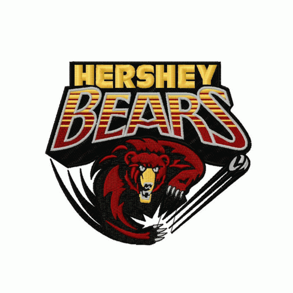 Hershey Bears embroidery design INSTANT download, Hershey Bears logo embroidery design INSTANT download, Hershey Bears logo embroidery design