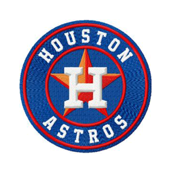 Houston Astros embroidery design