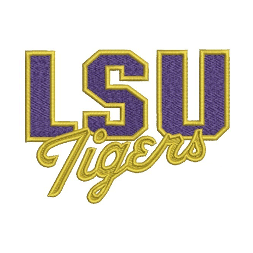 LSU Tigers embroidery design INSTANT download, LSU Tigers logo embroidery design INSTANT download, LSU Tigers logo embroidery design