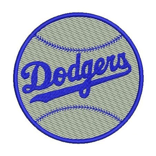 Los Angeles Dodgers Bad Bunny Embroidery, Dodgers MLB Baseball Embroidery,  Embroidery Design File