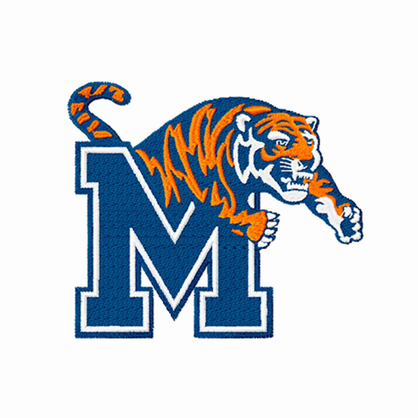 Memphis Tigers embroidery design INSTANT download, Memphis Tigers logo embroidery design INSTANT download, Memphis Tigers logo embroidery design