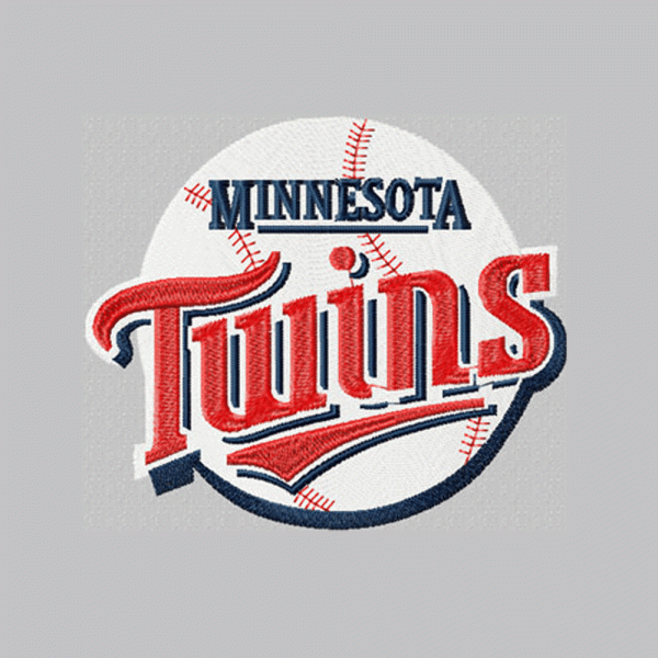 Minnesota Twins embroidery design INSTANT download, Minnesota Twins logo embroidery design INSTANT download, Minnesota Twins logo embroidery design