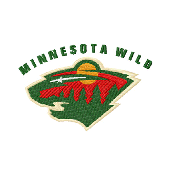 Minnesota Wild embroidery design