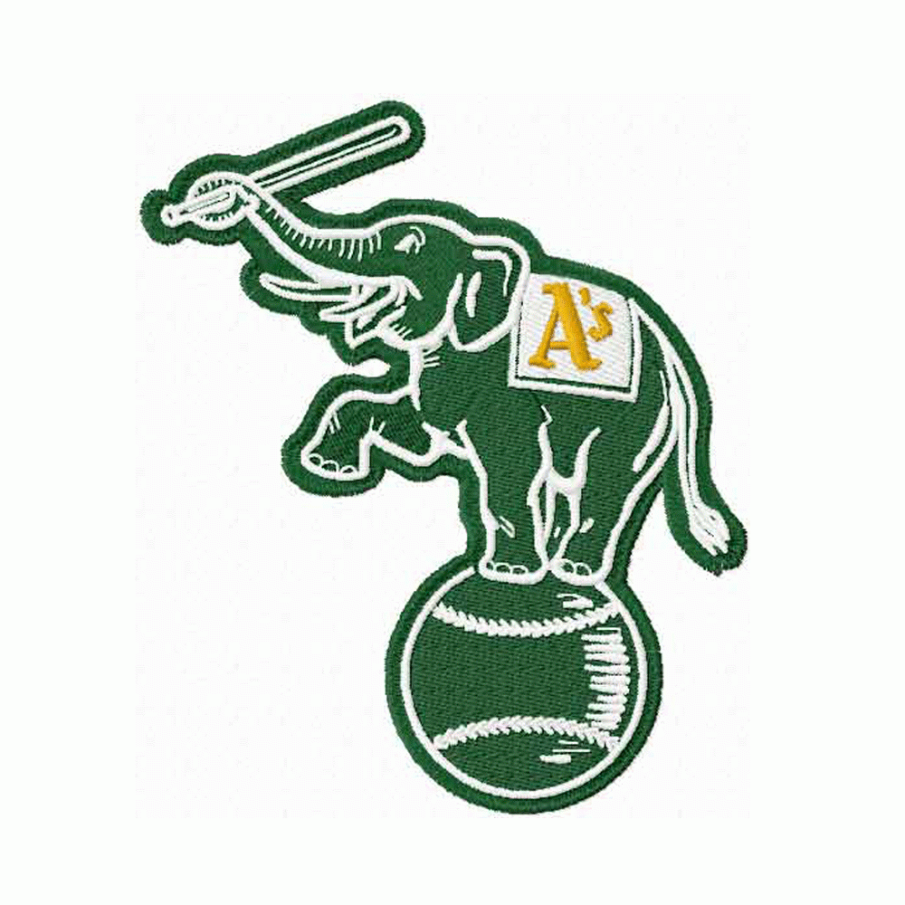 Oakland Athletics embroidery design INSTANT download