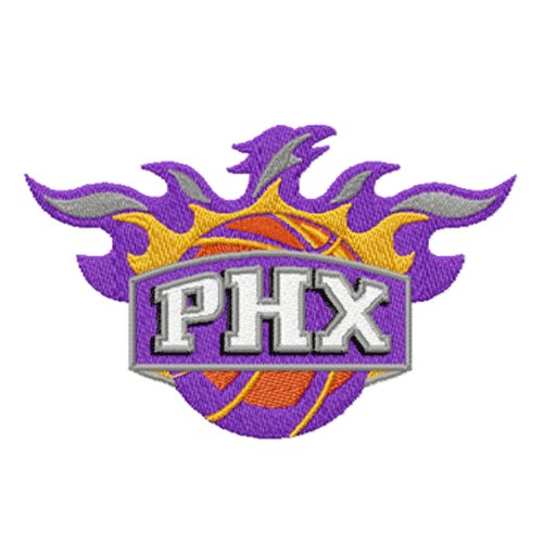 Phoenix Suns embroidery design INSTANT download, Phoenix Suns logo embroidery design INSTANT download, Phoenix Suns Machine Embroidery design