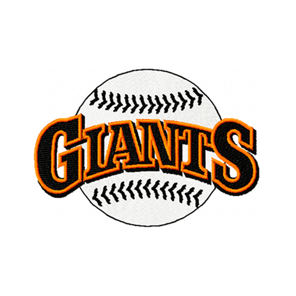 San Francisco Giants classic embroidery design