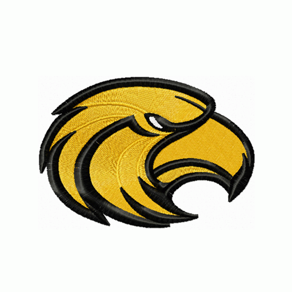Southern Miss Golden Eagles embroidery design INSTANT download