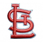 St. Louis Cardinals 3D Puffy embroidery design logo INSTANT download