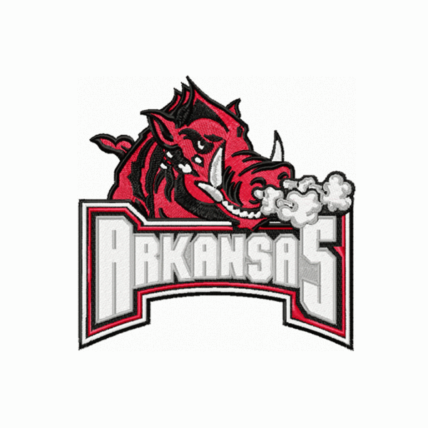 University of Arkansas embroidery design INSTANT download, University of Arkansas logo embroidery design INSTANT download, University of Arkansas logo