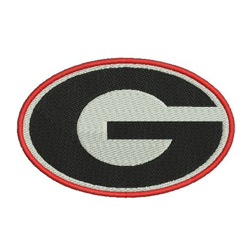 Georgia Bulldogs embroidery design INSTANT download, Georgia Bulldogs logo embroidery design INSTANT download, Georgia Bulldogs logo embroidery design