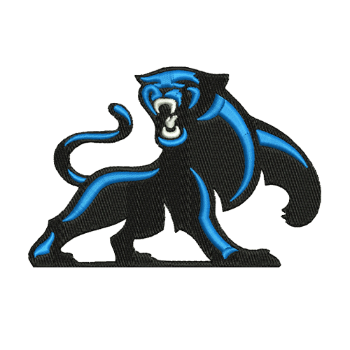 Carolina Panthers embroidery design