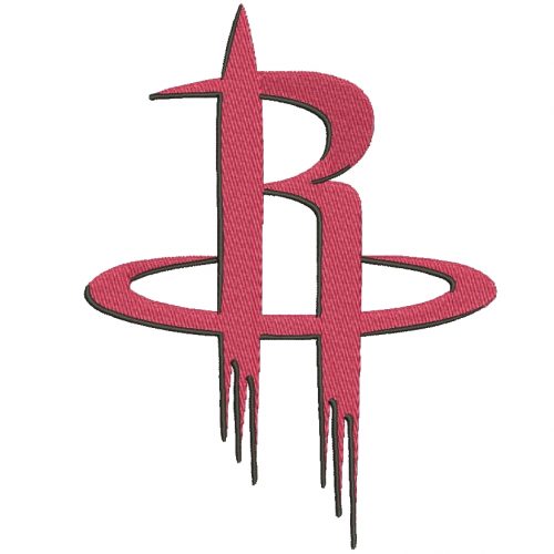 Houston Rockets Embroidery Design INSTANT download