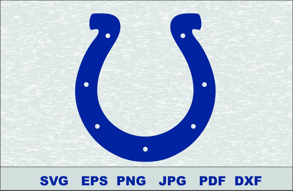 Download Indianapolis Colts SVG DXF Logo Silhouette Studio Transfer ...