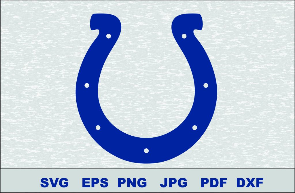 Indianapolis Colts SVG DXF Logo Silhouette Studio Transfer ...