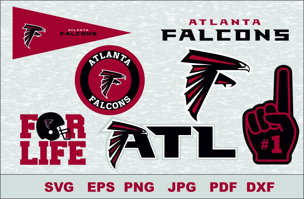 Download Atlanta Falcons Logo Studio Transfer Iron on Cut File ...