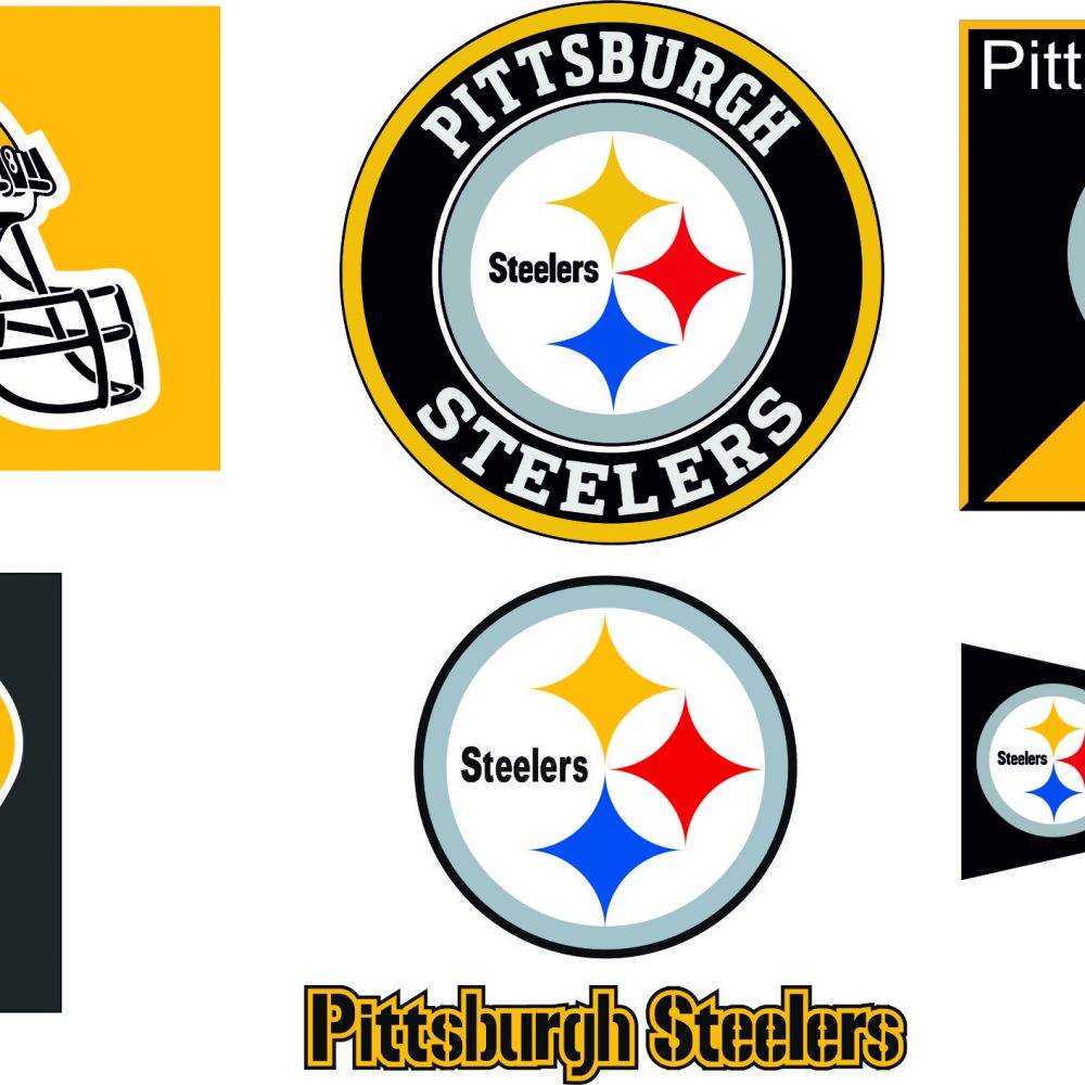 Pittsburgh Steelers SVG DXF Eps Logo Silhouette Studio Transfer Iron on ...