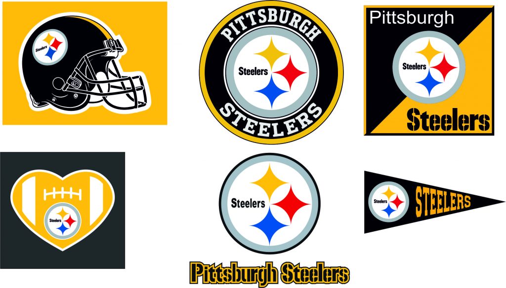 Download Pittsburgh Steelers Svg Dxf Eps Logo Silhouette Studio Transfer Iron On Cut File Cameo Cricut Iron On Decal Vinyl Decal Layered Vector