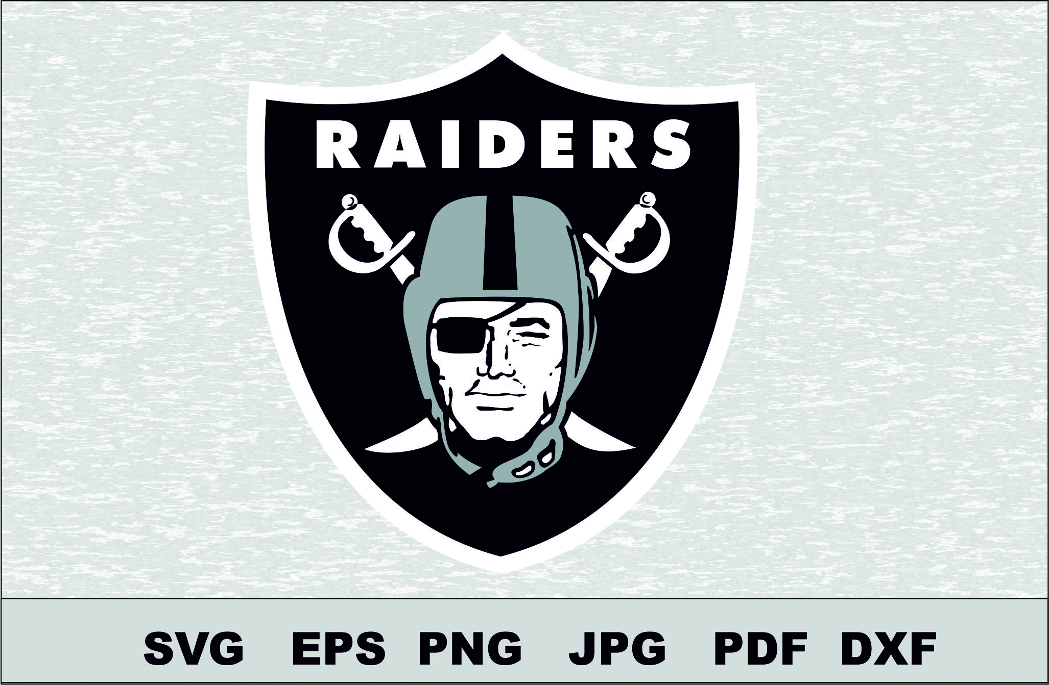 Download Free Oakland Raiders Svg Logo Silhouette Studio Transfer Iron On Cut File Cameo Cricut Iron On Decal Vinyl Decal Layered Vector PSD Mockup Template