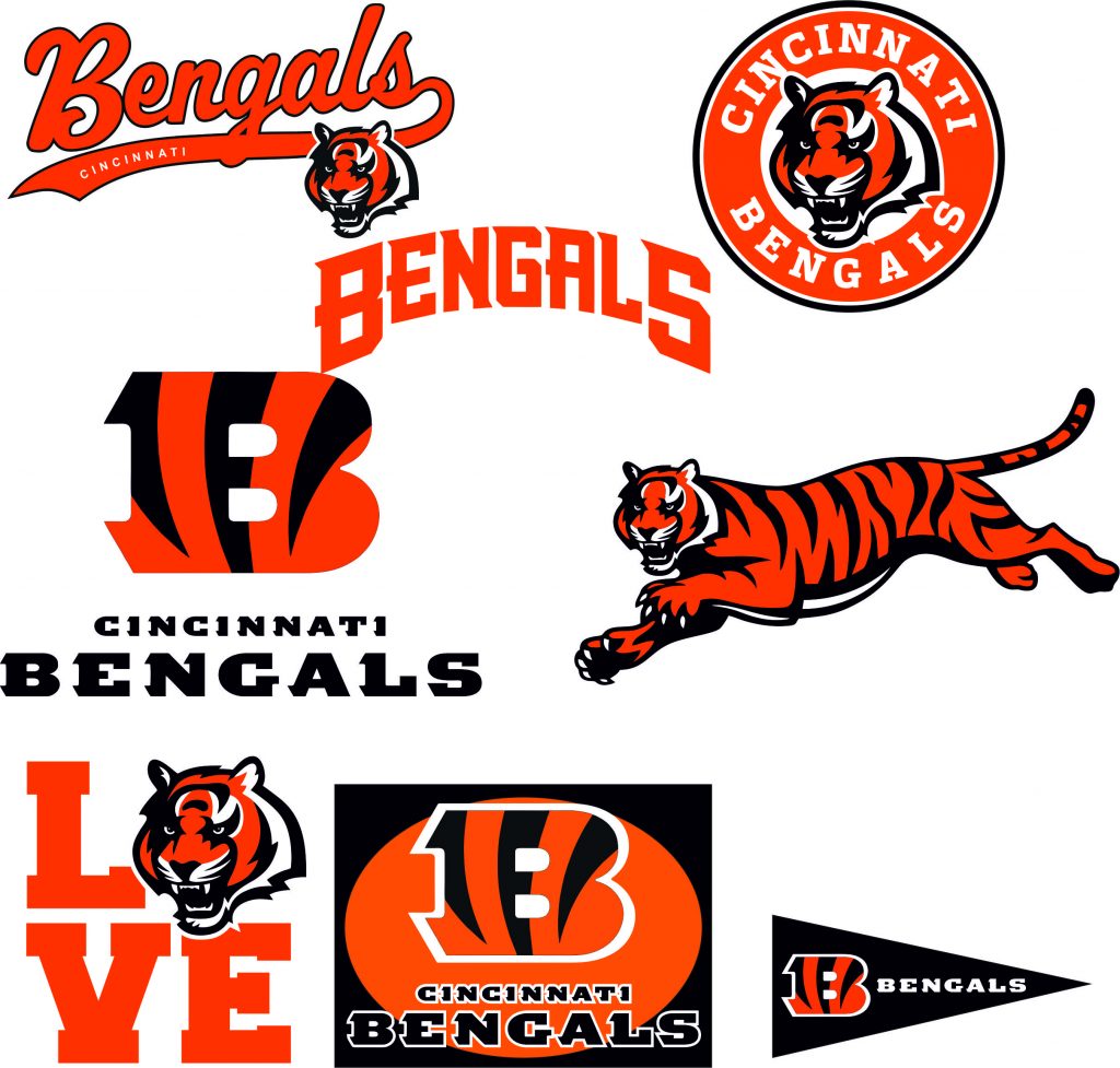 Cincinnati Bengals Tiger Logo SVG Cut File - Free Sports Logo Downloads