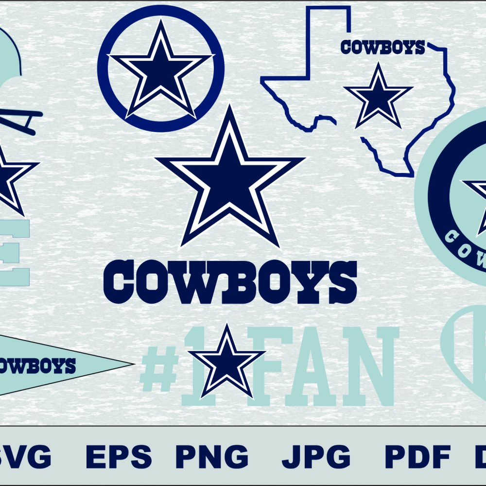 Dallas Cowboys SVG DXF Logo Silhouette Studio Cameo Cricut Design ...