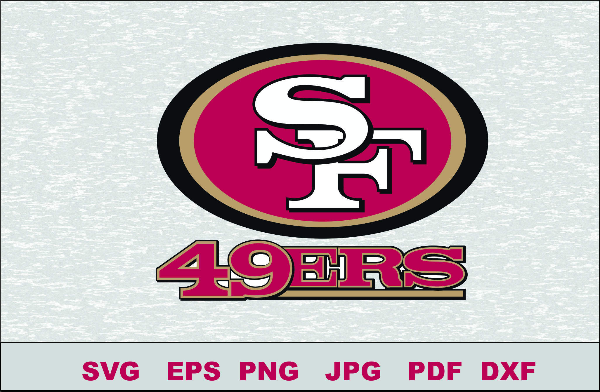 Logo San Francisco 49ers Decals