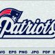 New England Patriots SVG DXF Logo Silhouette Studio Transfer Iron on Cut File Cameo Cricut Iron on decal Vinyl decal Layered Vector