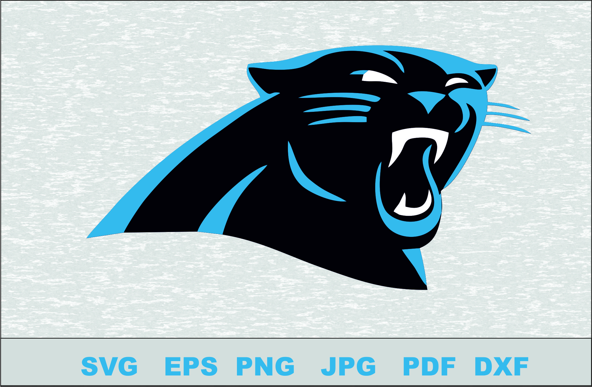 Clip Art And Image Files Craft Supplies And Tools Carolina Panthers Svg For