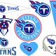 Tennessee Titans SVG DXF Logo Scalable Silhouette Studio Transfer Iron on Cut File Cameo Cricut Iron on decal Vinyl decal Layered Vecto