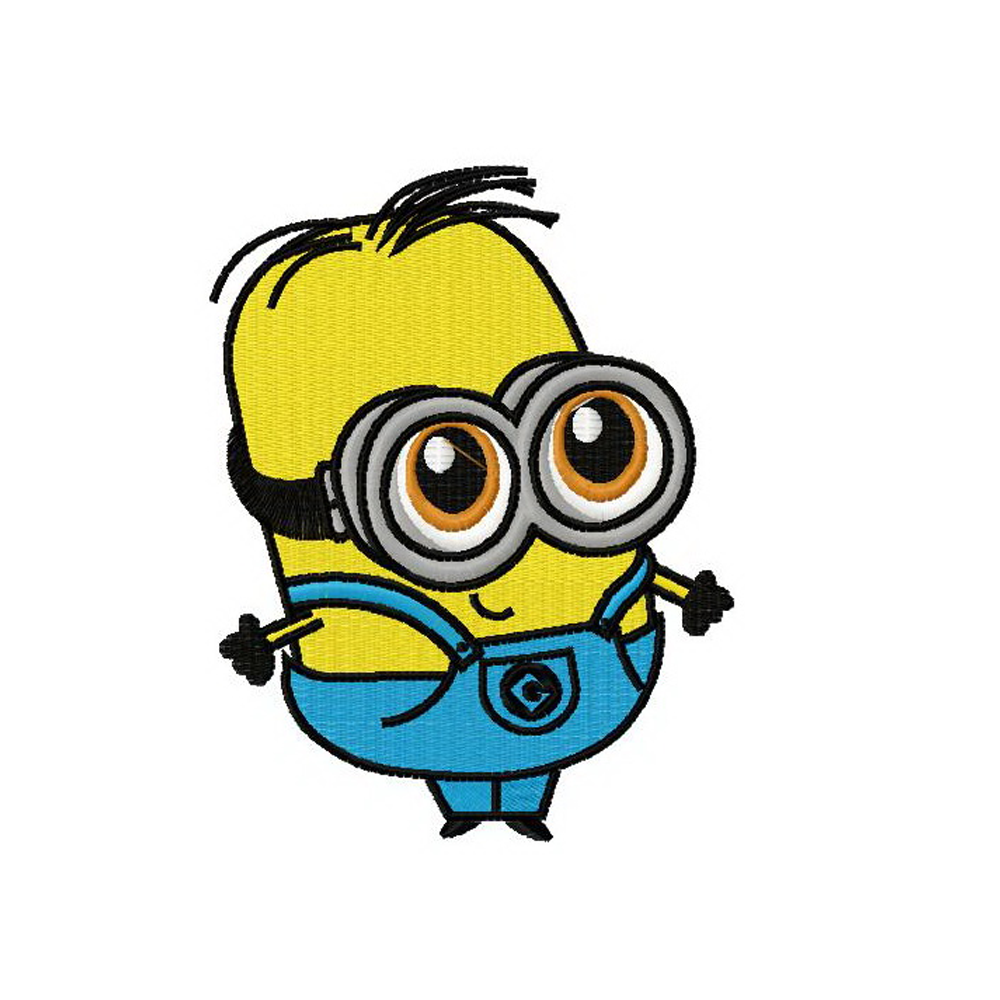 Stuart Kevin and Bob Instant Download Machine Embroidery Designs Cartoon Embroidery Design 46 3 Happy Minions