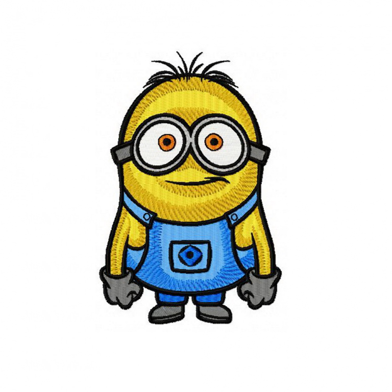 Minion Machine embroidery design INSTANT download