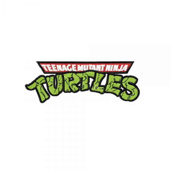 Ninja Turtles logo embroidery design INSTANT download - Multzone